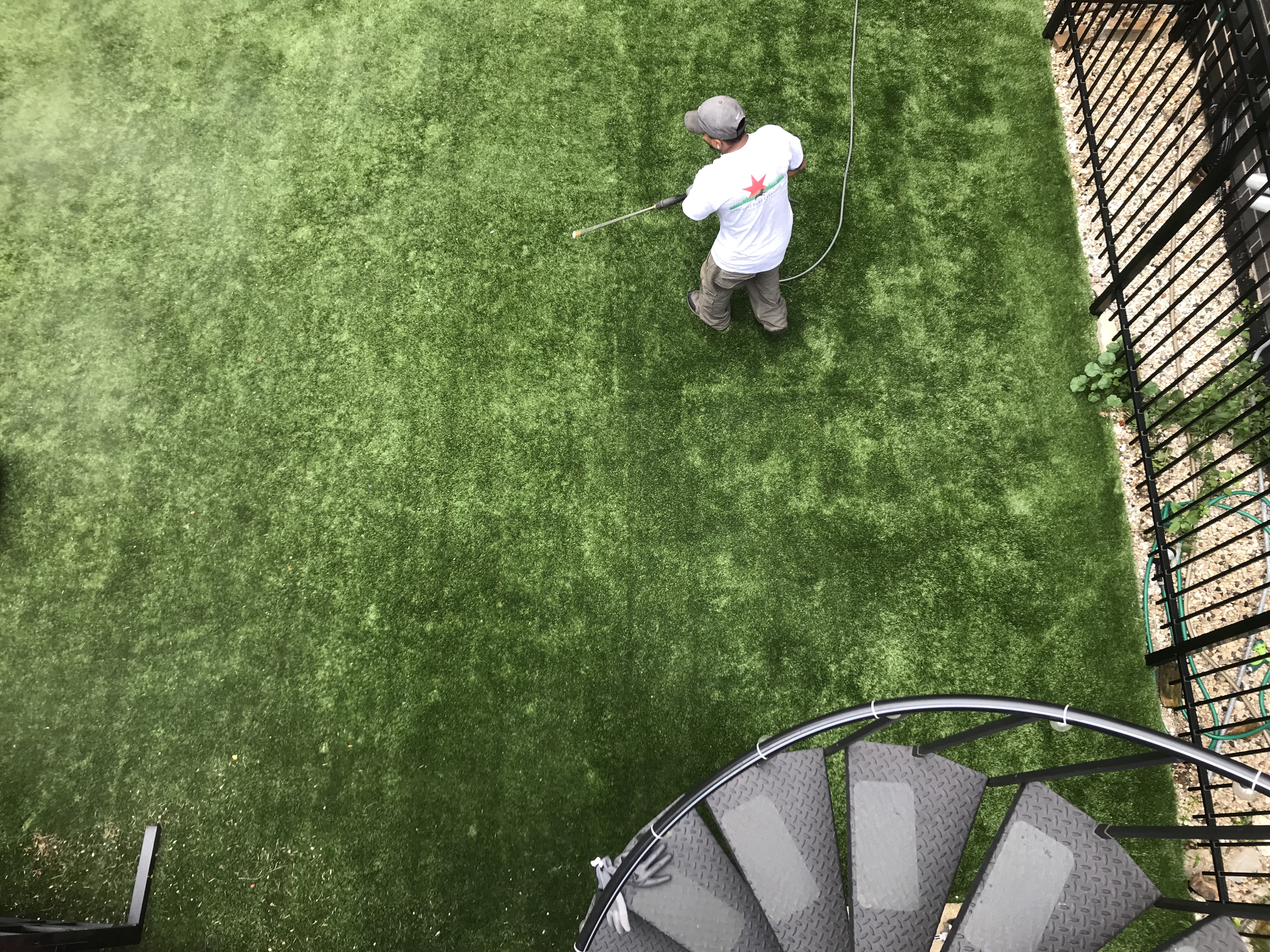 Artificial Turf Removal in Rowlett, Texas